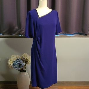 Elie Tahari purple dress